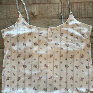 P.J. Salvage Brushed Pointelle Camisole size large